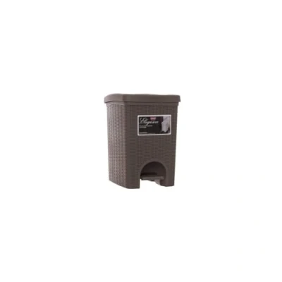 Afbeelding van Stefanplast Prullenbak 30802 bruin