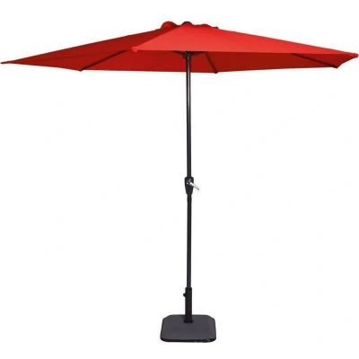 Afbeelding van Lesli parasol Gemini Rood 3 meter rond
