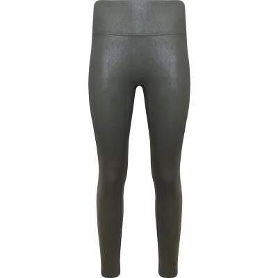 Afbeelding van MAGIC Bodyfashion Leather Look Leggings Matcha Maat M
