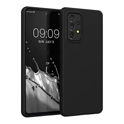 Afbeelding van kwmobile telefoonhoesje geschikt voor Samsung Galaxy A53 5G Hoesje smartphone Back cover in zwart