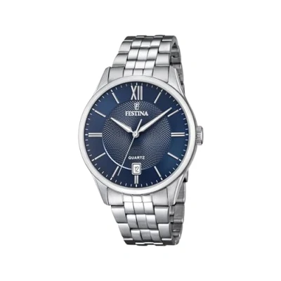 Afbeelding van Festina Analoog kwartshorloge voor heren met armband van roestvrij staal F20425/2, Metaal, armband,