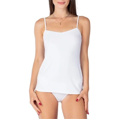 Afbeelding van Bellivalini BLV50 218 Onderhemd voor dames, viscose, Wit.