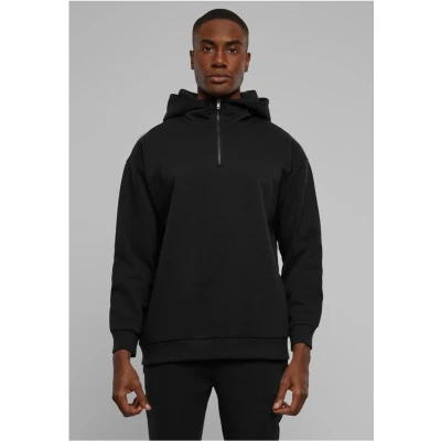 Afbeelding van Urban Classics HIGH NECK Hoodie, Heren, Maat: Large, Black