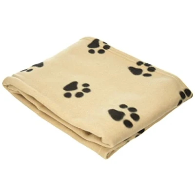 Image de Trixie Plaid pour Chiens et Chats Barney 100 x 150 cm Noir/Beige