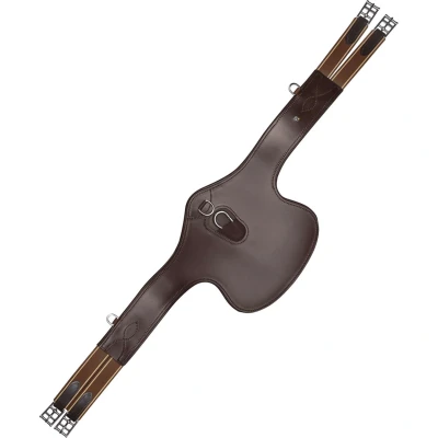 Afbeelding van Waldhausen Singel met Buikflap Bruin 135cm