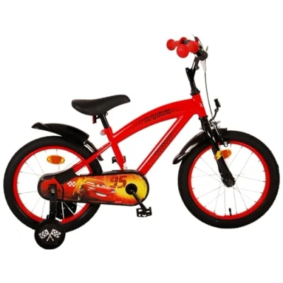 Afbeelding van Volare Disney Cars 16 Inch Jongens Kinderfiets Rood + 10 Inruilkorting