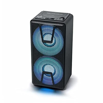 Afbeelding van Muse M 1820DJ Bluetooth DJ party speaker met CD en ingebouwde batterij (150 Watt)