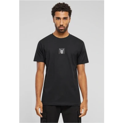 Afbeelding van Mister Tee Skelett Patch Tshirt print, Heren, Maat: Small, Black
