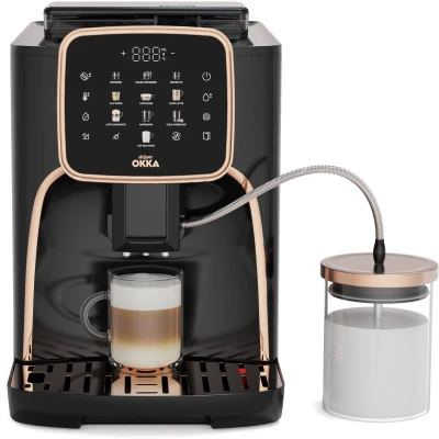 Afbeelding van arzum OK0028 0400 Koffiezetapparaat Brons Met melkreservoir