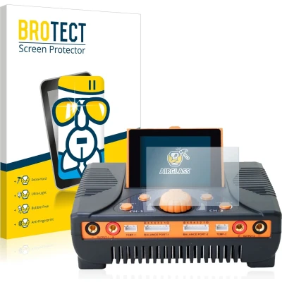 Afbeelding van BROTECT Screenprotector voor Junsi iCharger 406 Duo Folie Beschermfolie Beschermglas transparant