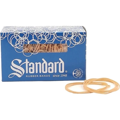 Afbeelding van Elastiek Standard Rubber Bands 32 80x2.5mm 500gr 1000 stuks bruin