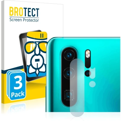 Afbeelding van BROTECT Screenprotector voor Huawei P30 Pro (ALLEEN Camera Lens) Folie Beschermfolie Beschermglas transparant (3 Stuks)