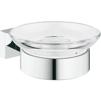 Afbeelding van GROHE Essentials Cube zeepschaal met houder
