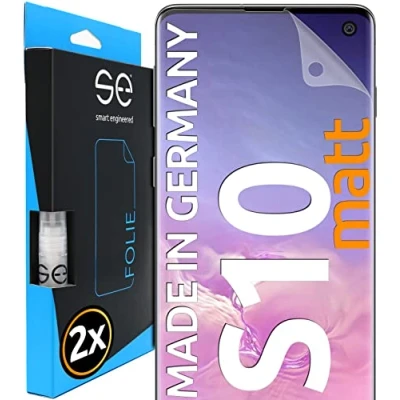 Afbeelding van s.e 2 stuks Samsung Galaxy S10 displaybeschermfolie mat alternatief voor screenprotector