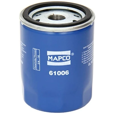 Afbeelding van MAPCO 61006 Oliefilter 3/4 16 UNF Met twee terugloopbeveiligingskleppen Opschroeffilter FIAT: Seicento / 600 Hatchback, Panda I Hatchback