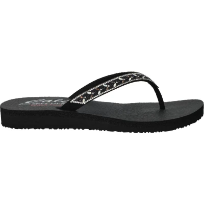 Afbeelding van Skechers Meditation Lucky One Dames Slippers Zwart