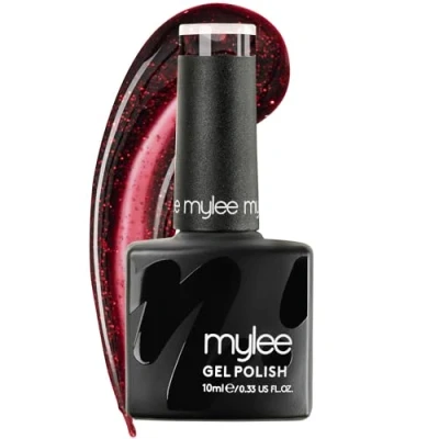 Afbeelding van Mylee Gel Nagellak 10ml [Paint The Town] UV/LED Gellak Nail Art Manicure Pedicure, Professioneel &amp; Thuisgebruik [Fine Glitters Range] Langdurig en gemakkelijk aan te brengen