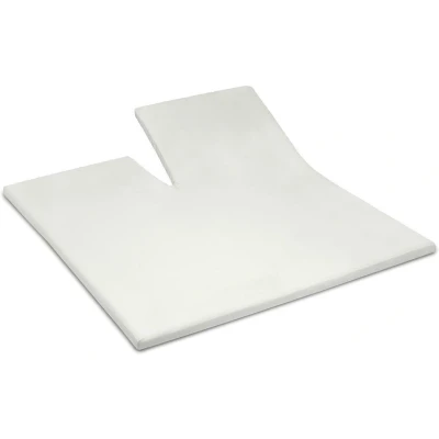 Afbeelding van Cinderella Morning Topper Hoeslaken met split (tot 15 cm) Flanel