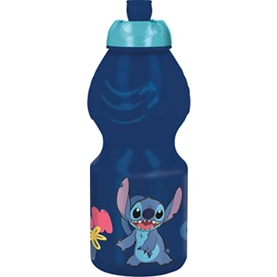 Afbeelding van ALMACENESADAN, 2063. Stitch herbruikbare plastic fles, BPA vrij, inhoud 400 ml