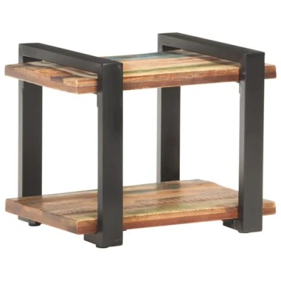 Afbeelding van Nachtkastje 50x40x40 cm massief gerecycled hout