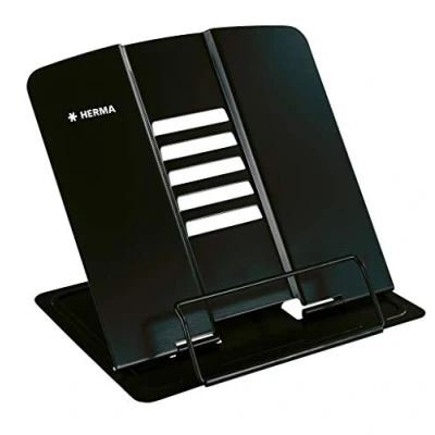 Afbeelding van HERMA Reading rack, Metaal, Zwart, 198 mm, 190 157 mm