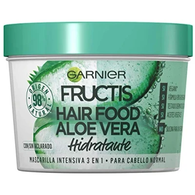 Afbeelding van Haarmasker Fructis Hair Food Garnier (390 ml) Aloë Vera