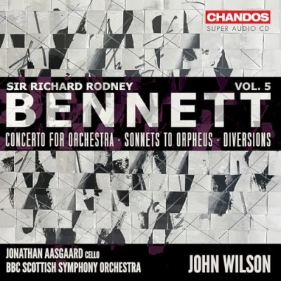 Afbeelding van BBC Scottish Symphony Orchestra &amp; John Wilson Richard Rodney Bennett Orchestral Works (Super Audio CD)