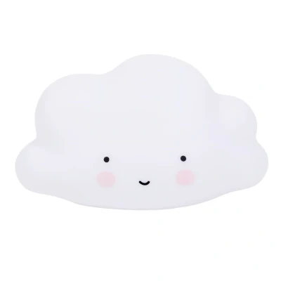 Afbeelding van Lampje kinderkamer/ kinderlampje: Wolk wit A Little Lovely Company