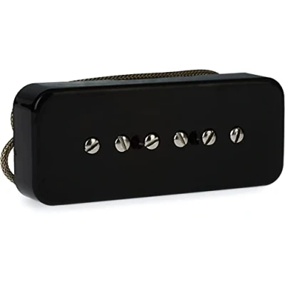 Image de Accessoires Guitares Seymour Duncan Sp90 2B Hot P90 Chevalet Noir Doubles / Humbuckers