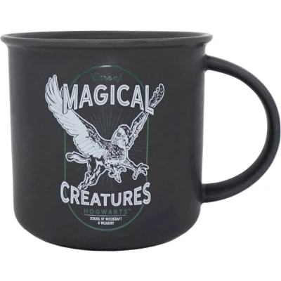 Afbeelding van Harry Potter Symboolheropleving &quot;Magische&quot; geëmailleerd vormige mok 430ml