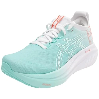 Afbeelding van Asics GEL Nimbus Sneakers laag, Dames, Maat: 39.5, Illuminate mint / white Kunststof