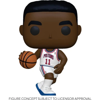 Afbeelding van Pop NBA Legends Isiah Thomas Pistons Home Jersey Vinyl Figure