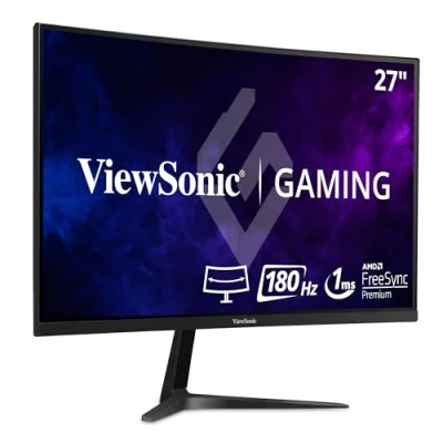 Image de ViewSonic VX2718 PC MHD Gaming écran LED incurvé 27&quot; 1920 x 1080 Full HD (1080p) @ 165 Hz VA 250 cd/m² 4000:1 1 ms 2xHDMI, DisplayPort haut parleurs