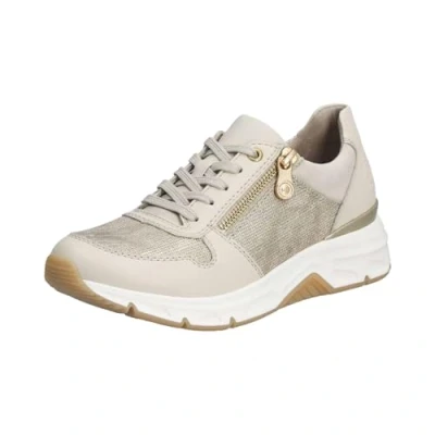 Afbeelding van Rieker Veterschoenen Laag beige Maat 40