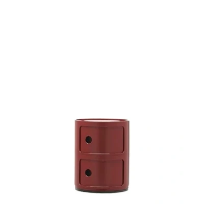 Afbeelding van Kartell Componibili Kast 2 Modules Bordeaux