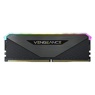 Afbeelding van Corsair Vengeance RGB RT 32 GB (2 x 16 GB) DDR4 3600 MHz C18 Desktop geheugen (dynamische verlichting, geoptimaliseerd voor AMD 300/400/500 serie, compatibel met Intel serie), zwart