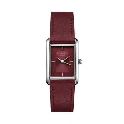 Afbeelding van Rosefield Heirloom Horloge, Dames, Maat: One Size, Burgundy silver