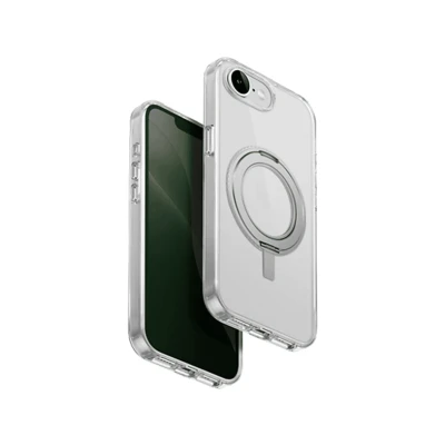 Afbeelding van Uniq Cover Swivix 360 Stand Iphone 16e Transparant (uniq ip16ehyb swvclr)