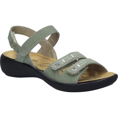 Afbeelding van Josef Seibel Sandalen, Dames, Maat: 40, Mint Leer