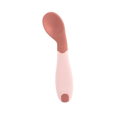 Afbeelding van Chicco 00016100150000 peuterbestek Peuter lepel Roze