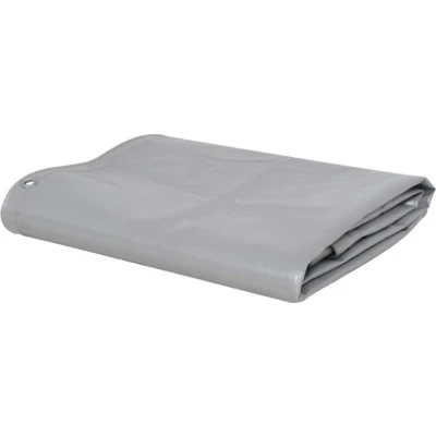 Afbeelding van Dekzeil 650 g/m² 3x4 m grijs