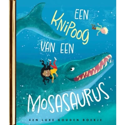 Afbeelding van Gouden Boekjes een knipoog van mosasaurus