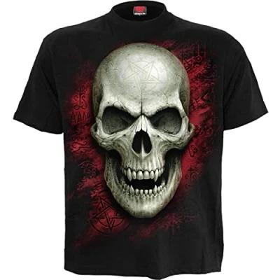 Afbeelding van Spiral M121 T shirt voor heren, zwart.