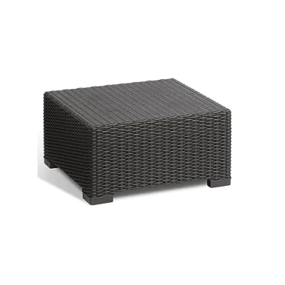 Afbeelding van Allibert California Tuintafel antracite 68x68x35 cm