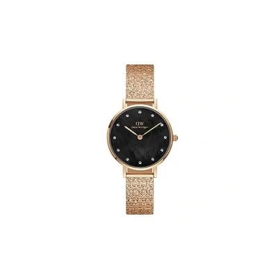 Afbeelding van Daniel Wellington Petite Pressed Studio Lumine Horloge Rose goldcoloured, Maat: 28, gold coloured