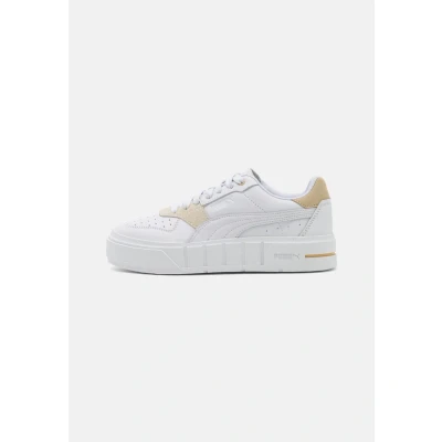 Afbeelding van Puma CALI Court Match Sneakers laag, Dames, Maat: 41, White/granola Leer