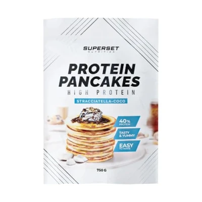 Afbeelding van Superset Nutrition Proteïne pannenkoeken (750g) Bereiding in poeder voor eiwitpannenkoeken Stracciatella