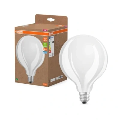 Afbeelding van OSRAM en forme d&#039;ampouclassique, avec filament LED décoratif, classe d&#039;efficacité énergétique A, E27, 11,6 W, 2452 lm, 4000 K, blanc froid. Sans échauffement, 100% d&#039;éclairage immédiat.