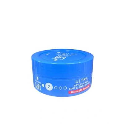 Afbeelding van TAFT Ultra Styling Wax, houdt tot 24 uur, 2 glans 5, beschermt tegen vocht en wind voor een langdurig resultaat, veganistische formule, 5 x 75 ml