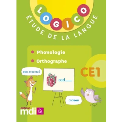 Image de Logico Français 2 CE1 Phonologie, orthographe 2018